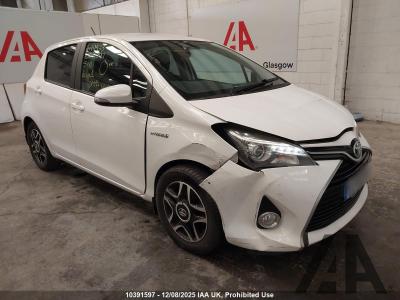 Image of 2015 TOYOTA YARIS HYBRID ICON 1497cc PETROL/ELECTRIC CVT 5 DOOR HATCHBACK
