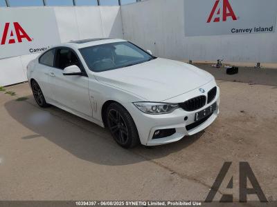 Image of 2015 BMW 4 SERIES 420D M SPORT 1995cc TURBO DIESEL AUTOMATIC 2 DOOR COUPE