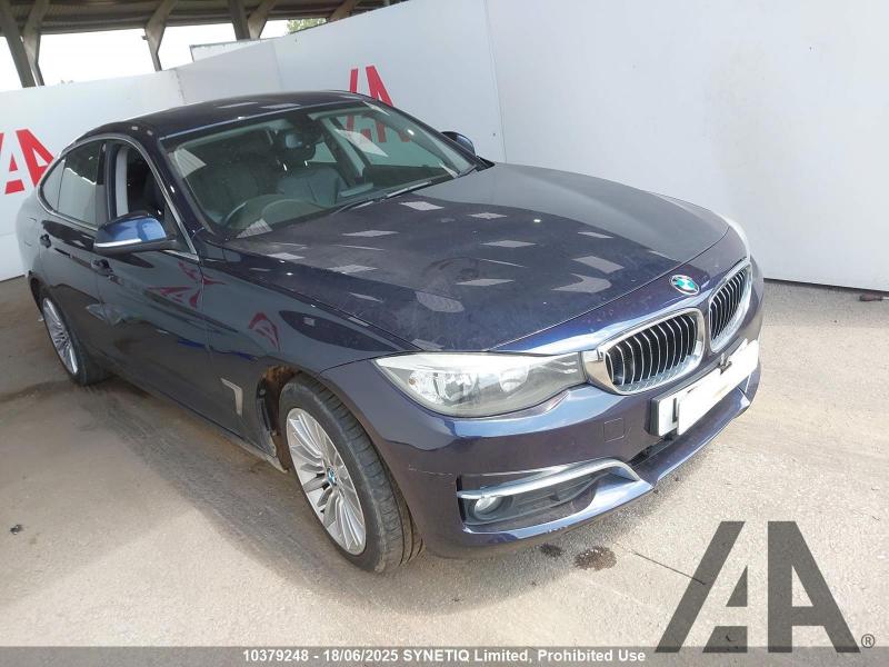 2015 BMW 3 SERIES 318D LUXURY GRAN TURISMO 1995cc TURBO DIESEL AUTOMATIC 8 Speed 5 DOOR HATCHBACK