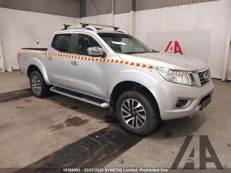 2017 NISSAN NAVARA DCI TEKNA 4X4 SHR DCB 2298cc TURBO DIESEL MANUAL 6 Speed PICK UP