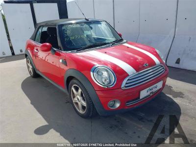 Image of 2009 MINI CONVERTIBLE COOPER 1598cc PETROL MANUAL 6 Speed 2 DOOR CONVERTIBLE