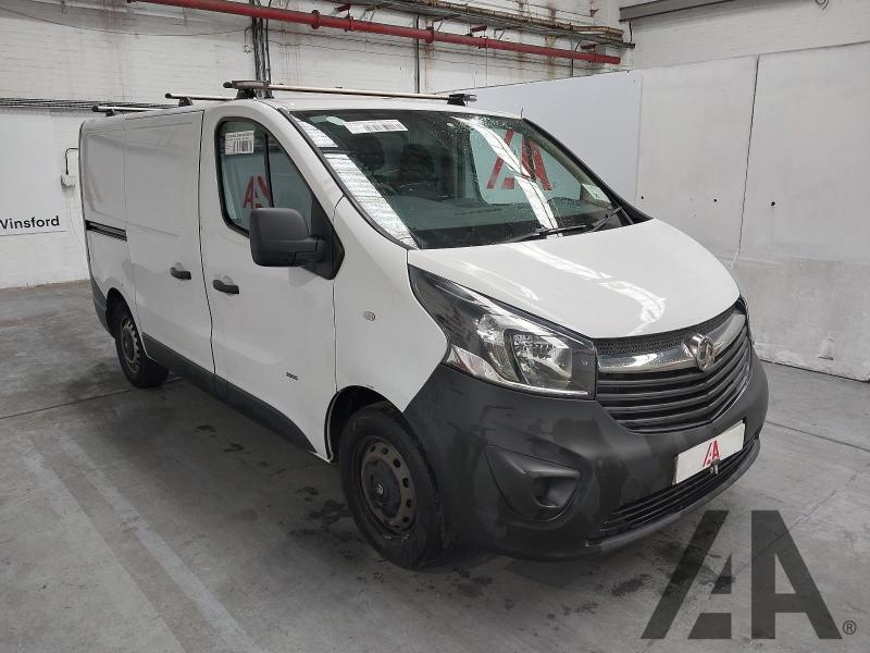 2016 VAUXHALL VIVARO 2900 L1H1 CDTI P/V ECOFLEX S/S 1598cc TURBO DIESEL MANUAL 6 Speed PANEL VAN