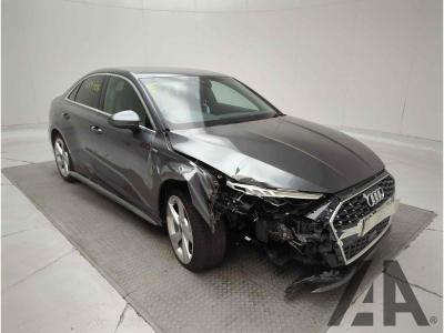 Image of 2022 AUDI A3 TFSI S LINE 35 1498cc TURBO PETROL MANUAL 4 DOOR SALOON