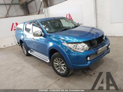 Image of 2017 MITSUBISHI L200 DI-D 4WD BARBARIAN DCB 2442cc TURBO DIESEL MANUAL 6 Speed PICK UP