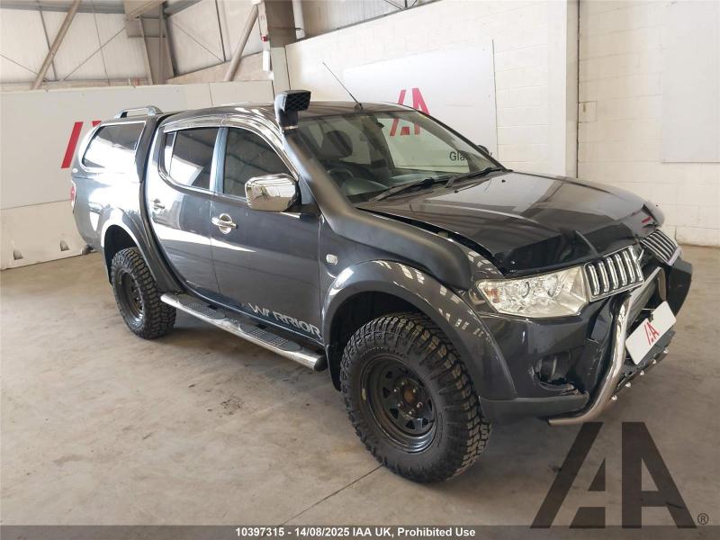 2012 MITSUBISHI L200 DI-D 4X4 WARRIOR LB DCB 2477cc TURBO DIESEL MANUAL 5 Speed PICK UP