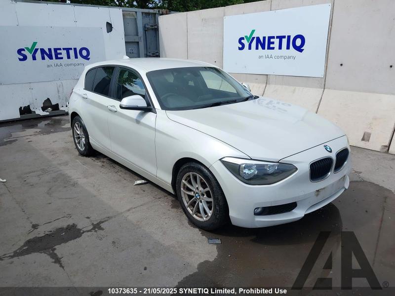 2013 BMW 1 SERIES 118D SE 1995cc TURBO DIESEL AUTOMATIC 5 DOOR HATCHBACK