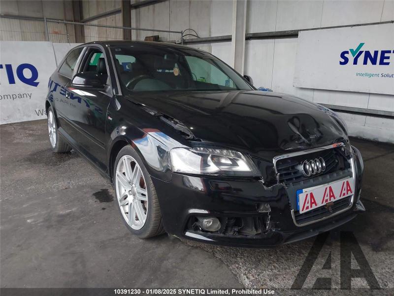 2008 AUDI A3 TDI S LINE 1968cc TURBO DIESEL SEMI AUTO 6 Speed 3 DOOR HATCHBACK