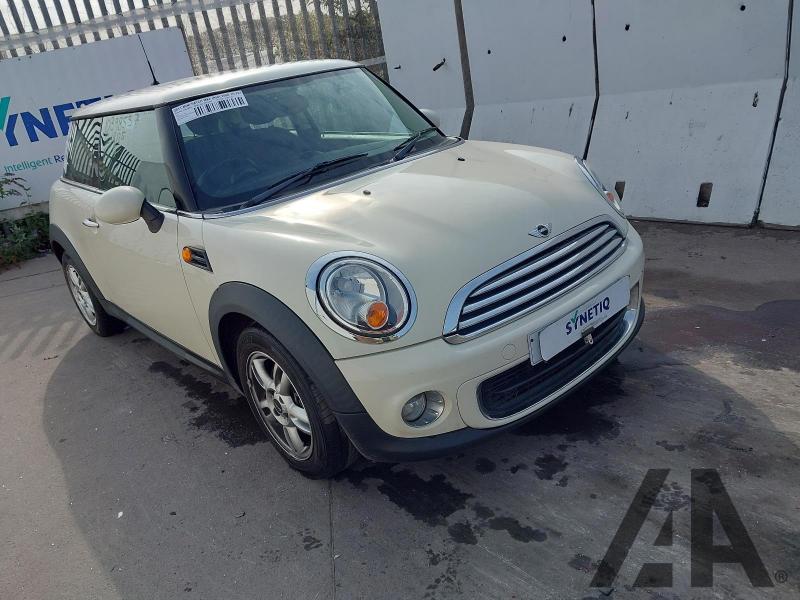 2011 MINI HATCH ONE 1598cc PETROL MANUAL 6 Speed 3 DOOR HATCHBACK
