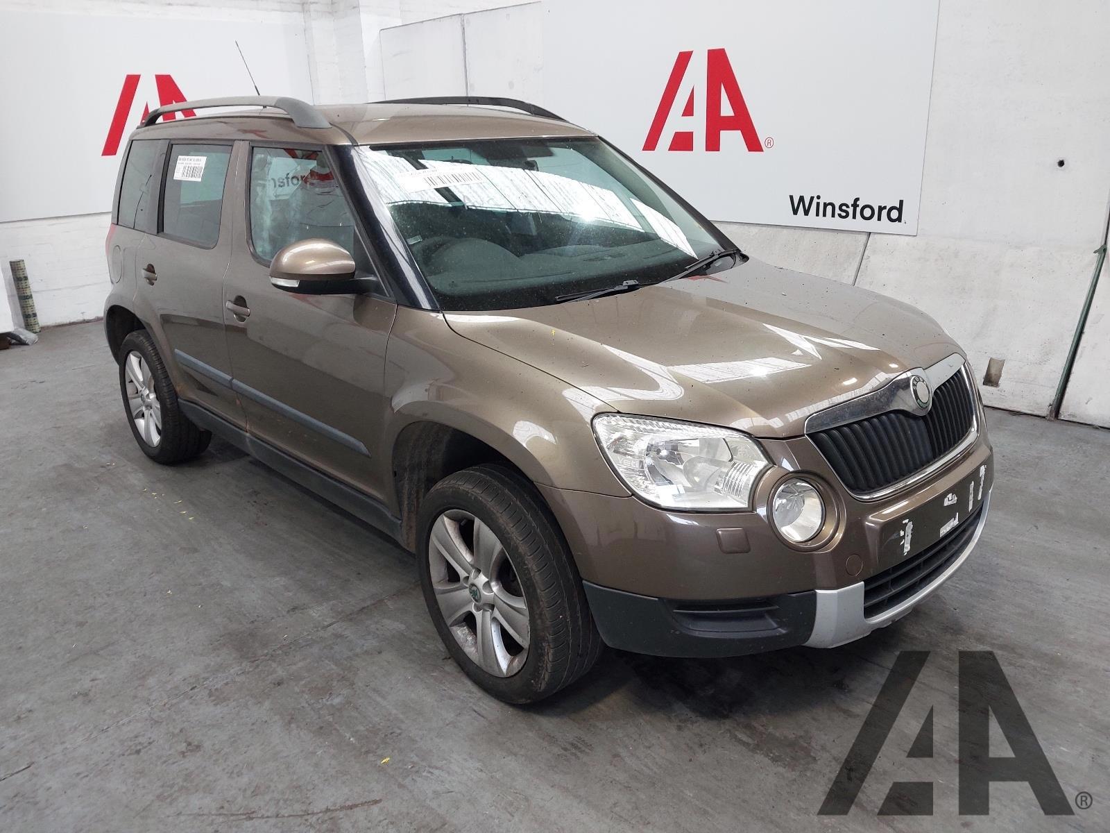 2009 SKODA YETI SE TDI CR 1968cc TURBO DIESEL MANUAL 5 DOOR HATCHBACK