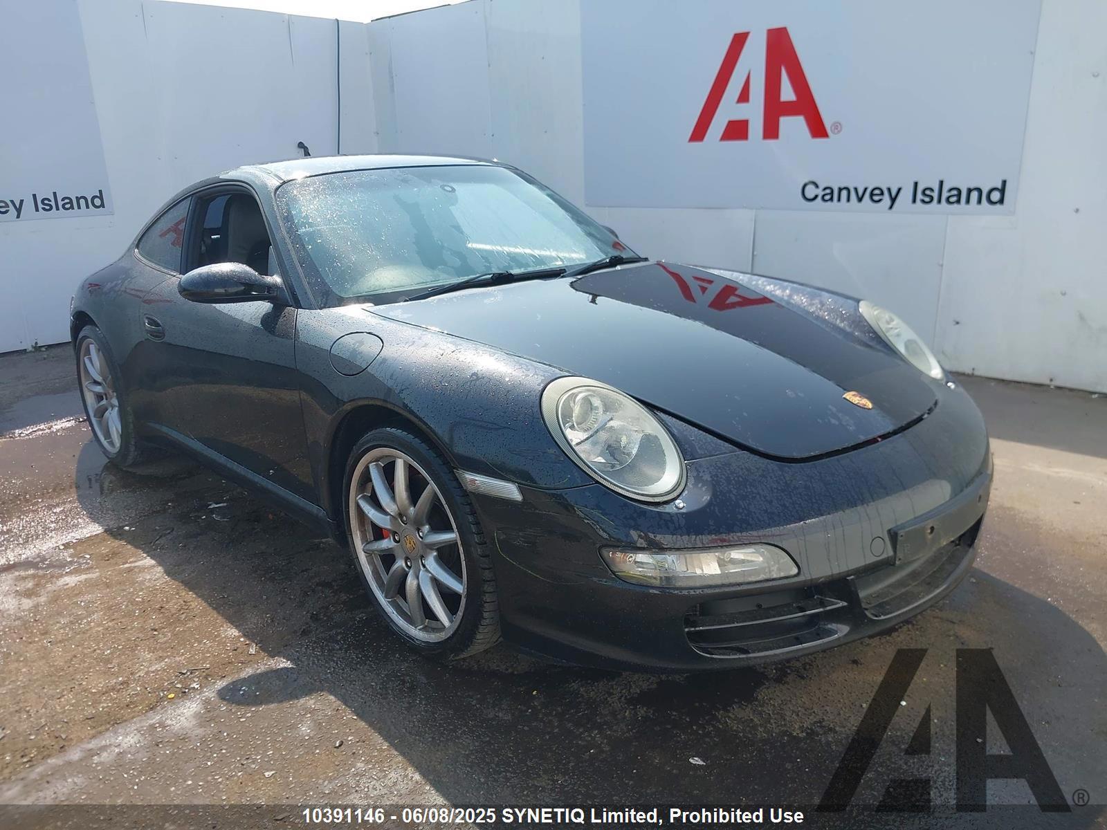 2007 PORSCHE 911 CARRERA 2 S 3824cc PETROL MANUAL 2 DOOR COUPE