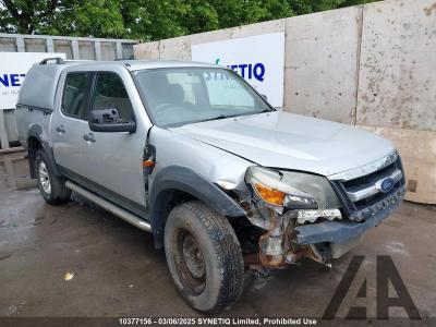 Image of 2010 FORD RANGER THUNDER 4X4 DCB TDCI 2499cc TURBO DIESEL MANUAL 5 Speed PICK UP