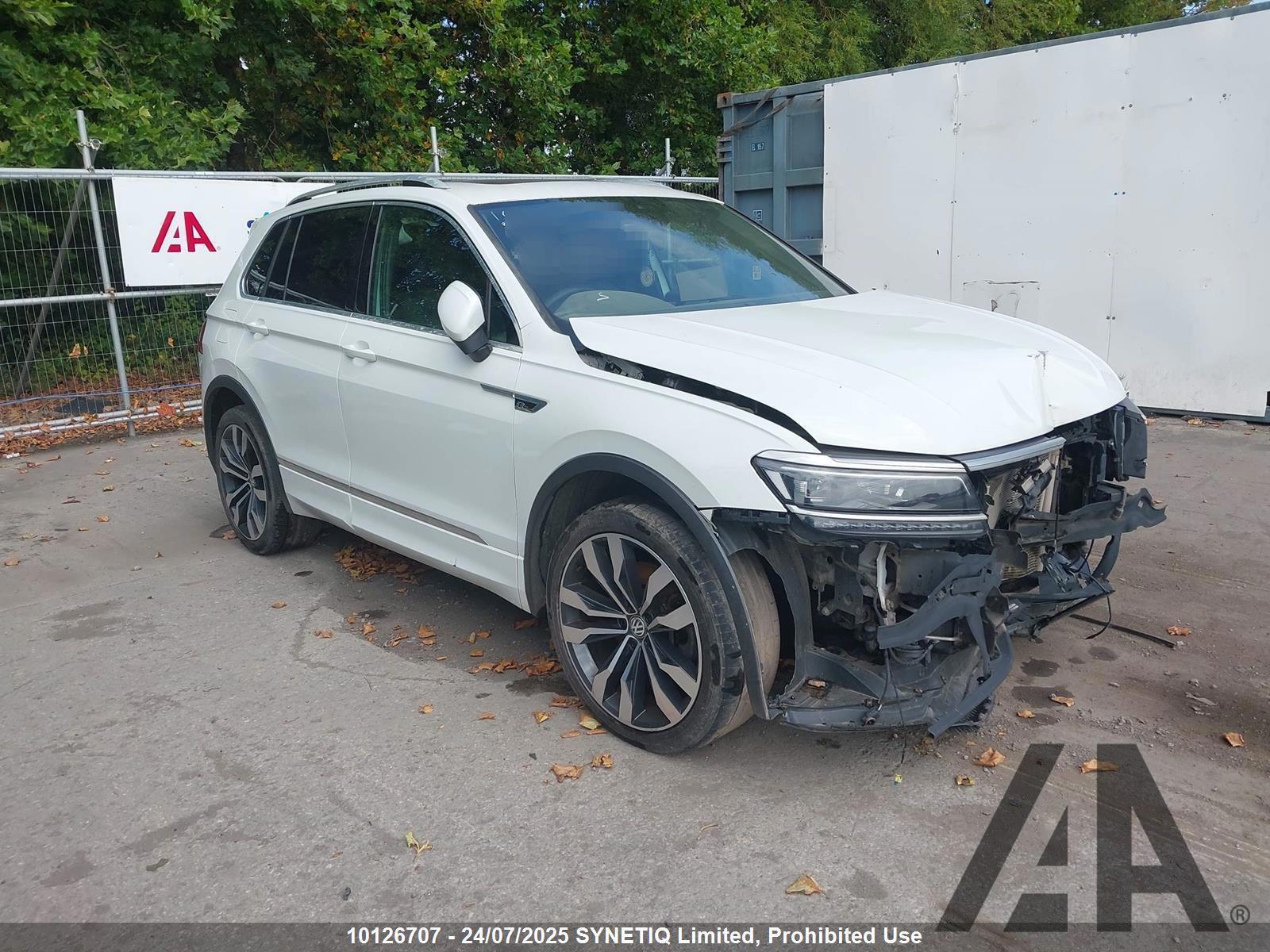 2019 VOLKSWAGEN TIGUAN R-LINE TECH TDI 4MOTION DSG 1968cc TURBO DIESEL SEMI AUTO 7 Speed 5 DOOR ESTATE