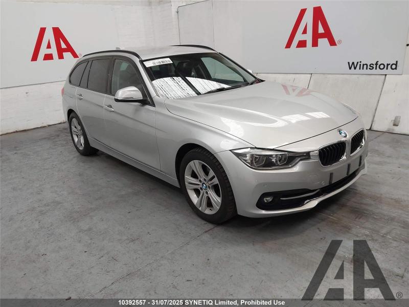 2018 BMW 3 SERIES 318D SPORT TOURING 1995cc TURBO DIESEL MANUAL 5 DOOR ESTATE