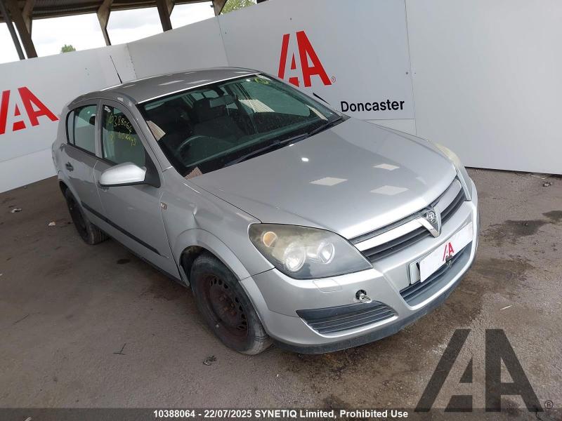 2005 VAUXHALL ASTRA LIFE 16V 1796cc PETROL AUTOMATIC 4 Speed 5 DOOR HATCHBACK