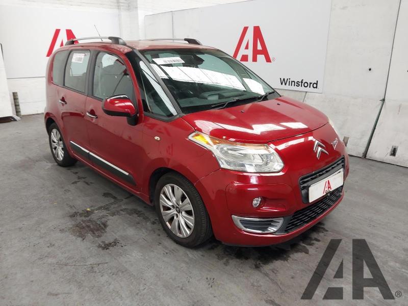 2009 CITROEN C3 PICASSO EXCLUSIVE HDI 1560cc TURBO DIESEL MANUAL 5 DOOR MPV