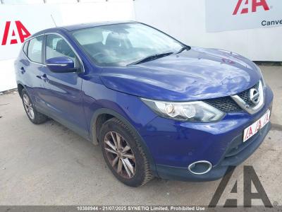 Image of 2014 NISSAN QASHQAI ACENTA DIG-T SMART VISION 1197cc TURBO PETROL MANUAL 6 Speed 5 DOOR HATCHBACK