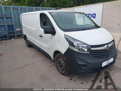 Image of 2017 VAUXHALL VIVARO L2H1 2900 CDTI 1598cc TURBO DIESEL MANUAL 6 Speed PANEL VAN