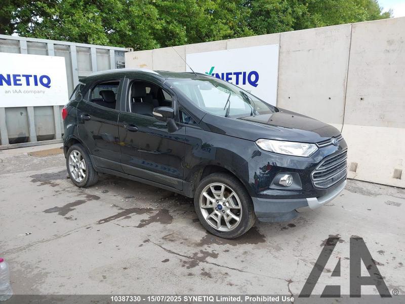 2017 FORD ECOSPORT TITANIUM 999cc TURBO PETROL MANUAL 5 DOOR HATCHBACK