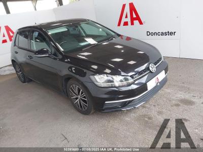 Image of 2018 VOLKSWAGEN GOLF SE NAVIGATION TDI 1598cc TURBO DIESEL MANUAL 6 Speed 5 DOOR HATCHBACK