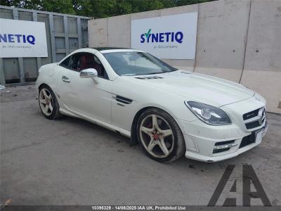 Image of 2013 MERCEDES SLK SLK250 CDI BLUEEFFICIENCY AMG 2143cc TURBO DIESEL AUTOMATIC 7 Speed 2 DOOR CONVERTIBLE