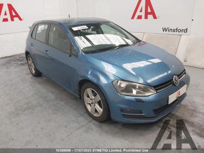 Image of 2014 VOLKSWAGEN GOLF MATCH TDI BLUEMOTION TECHNOLOG 1598cc TURBO DIESEL MANUAL 5 Speed 5 DOOR HATCHBACK
