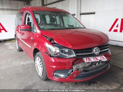 Image of 2020 VOLKSWAGEN CADDY C20 LIFE TDI 1968cc TURBO DIESEL MANUAL 5 DOOR MPV