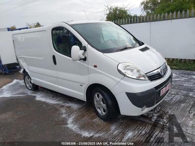 Image of 2011 VAUXHALL VIVARO 2700 CDTI SPORTIVE 1995cc TURBO DIESEL MANUAL 6 Speed PANEL VAN