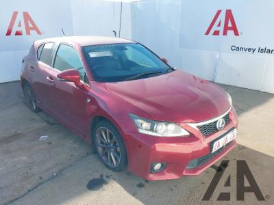 Image of 2012 LEXUS CT 200H F SPORT 1798cc PETROL/ELECTRIC CVT 1 Speed 5 DOOR HATCHBACK