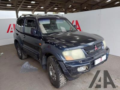 Image of 2002 MITSUBISHI SHOGUN EQUIPPE TD SWB DI-D 3200cc TURBO DIESEL MANUAL 3 DOOR ESTATE