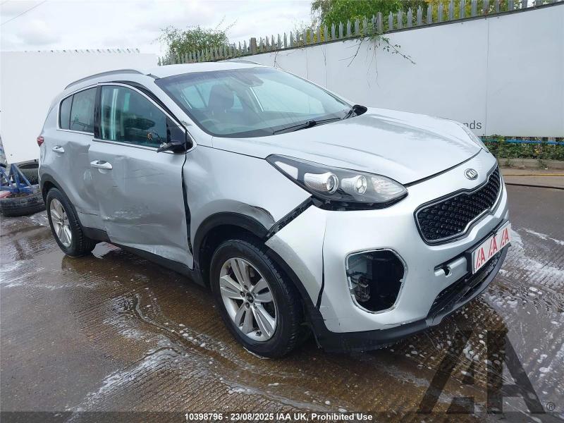 2016 KIA SPORTAGE 2 ISG 1591cc PETROL MANUAL 6 Speed 5 DOOR ESTATE