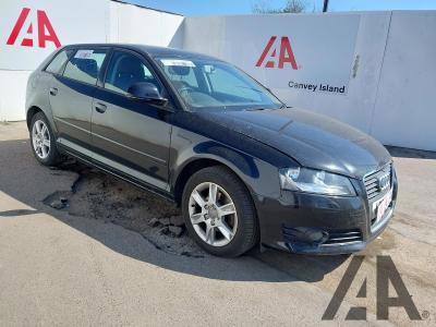Image of 2009 AUDI A3 MPI SE 1595cc PETROL SEMI AUTO 7 Speed 5 DOOR HATCHBACK