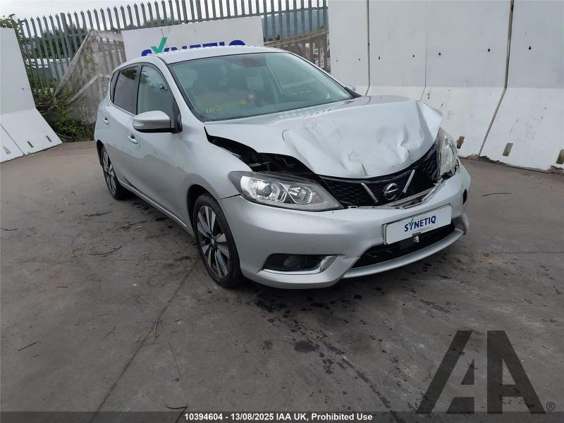 2015 NISSAN PULSAR N-TEC DCI 1461cc TURBO DIESEL MANUAL 6 Speed 5 DOOR HATCHBACK