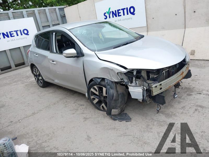 2016 NISSAN PULSAR N-CONNECTA DCI 1461cc TURBO DIESEL MANUAL 6 Speed 5 DOOR HATCHBACK