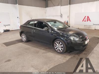 Image of 2012 VOLKSWAGEN GOLF SE TDI BLUEMOTION TECHNOLOGY 1598cc TURBO DIESEL MANUAL 5 Speed 2 DOOR CONVERTIBLE