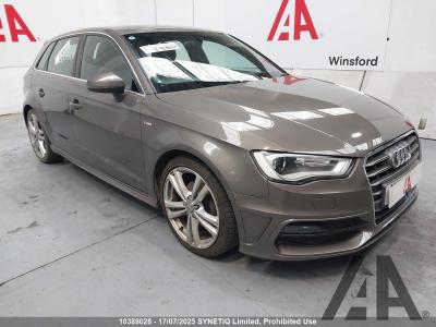 Image of 2014 AUDI A3 TDI S LINE 1968cc TURBO DIESEL MANUAL 6 Speed 5 DOOR HATCHBACK