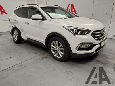 Image of 2017 HYUNDAI SANTA FE CRDI PREMIUM BLUE DRIVE 2199cc TURBO DIESEL AUTOMATIC 6 Speed 5 DOOR ESTATE