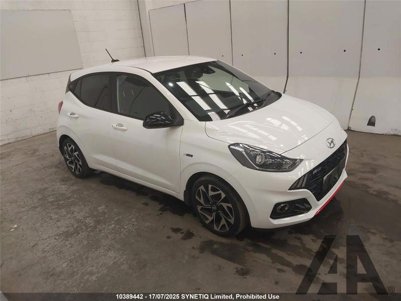 2021 HYUNDAI I10 T-GDI N LINE 998cc TURBO PETROL MANUAL 5 DOOR HATCHBACK