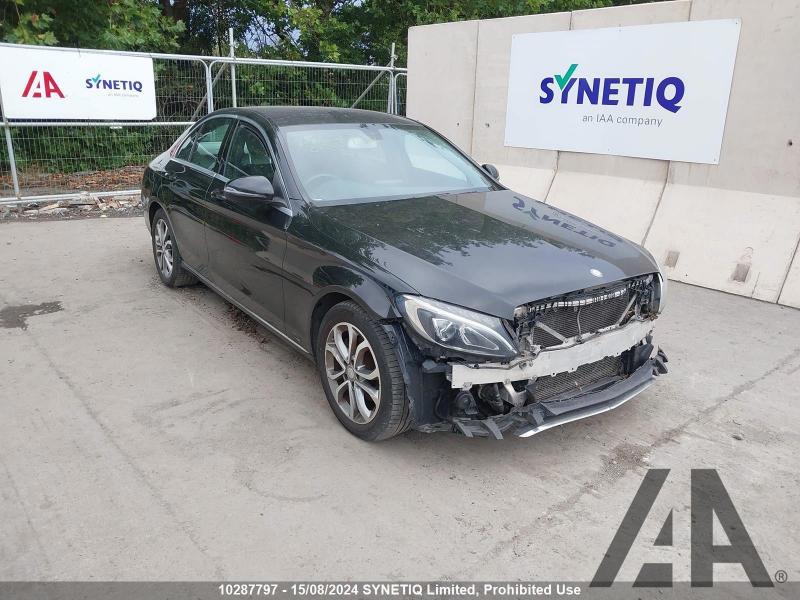 2015 MERCEDES C-CLASS C200 SPORT 1991cc TURBO PETROL AUTOMATIC 4 DOOR SALOON