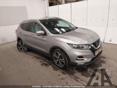 Image of 2017 NISSAN QASHQAI N-CONNECTA DCI 1461cc TURBO DIESEL MANUAL 6 Speed 5 DOOR HATCHBACK