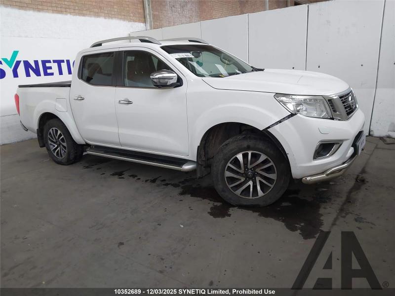 2017 NISSAN NAVARA DCI TEKNA 4X4 SHR DCB 2298cc TURBO DIESEL MANUAL 6 Speed PICK UP