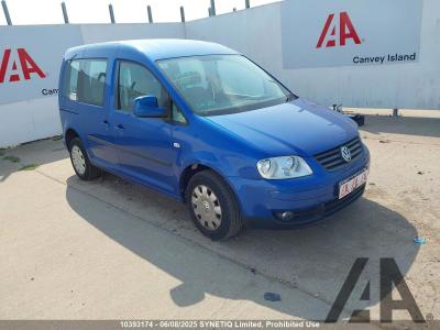Image of 2009 VOLKSWAGEN CADDY LIFE TDI 1896cc TURBO DIESEL MANUAL 5 Speed 5 DOOR MPV