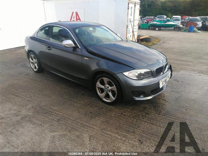2013 BMW 1 SERIES 118D EXCLUSIVE EDITION 1995cc TURBO DIESEL MANUAL 2 DOOR COUPE