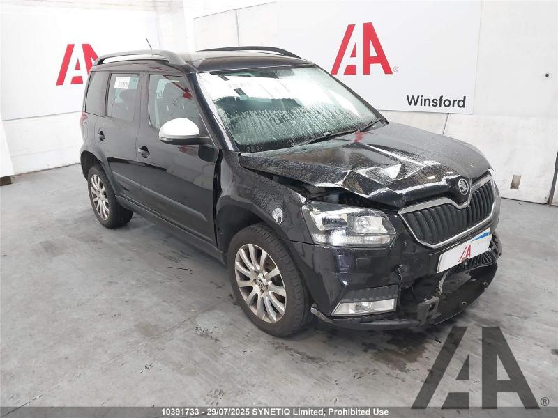 2015 SKODA YETI OUTDOOR SE BUSINESS TDI SCR 1968cc TURBO DIESEL MANUAL 5 DOOR HATCHBACK