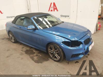Image of 2018 BMW 2 SERIES 218I M SPORT 1499cc TURBO PETROL AUTOMATIC 2 DOOR CONVERTIBLE