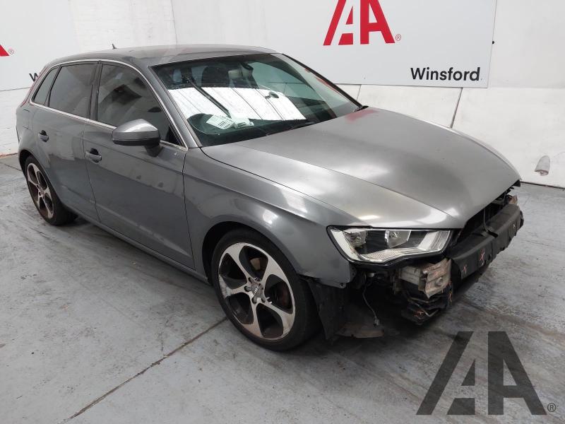 2015 AUDI A3 TDI SPORT 1598cc TURBO DIESEL SEMI AUTO 7 Speed 5 DOOR HATCHBACK