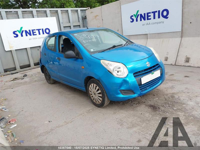 2011 SUZUKI ALTO SZ2 996cc PETROL MANUAL 5 Speed 5 DOOR HATCHBACK
