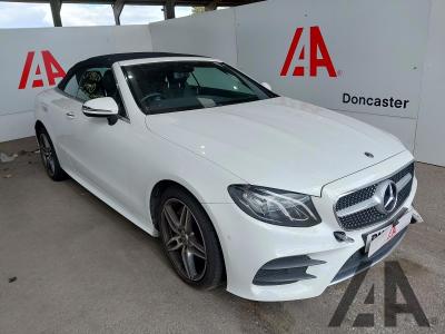 Image of 2018 MERCEDES E-CLASS E 220 D AMG LINE PREMIUM 1950cc TURBO DIESEL AUTOMATIC 2 DOOR CONVERTIBLE