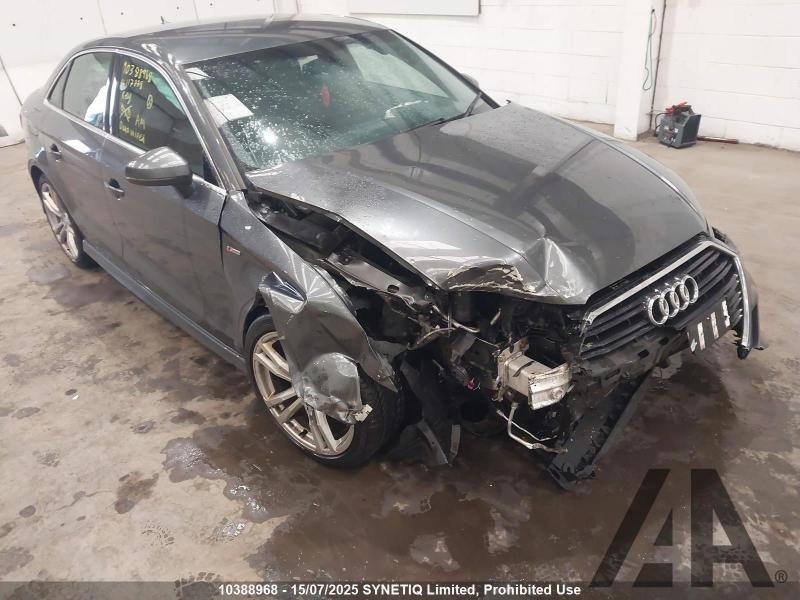 2016 AUDI A3 TDI S LINE 1968cc TURBO DIESEL MANUAL 6 Speed 4 DOOR SALOON