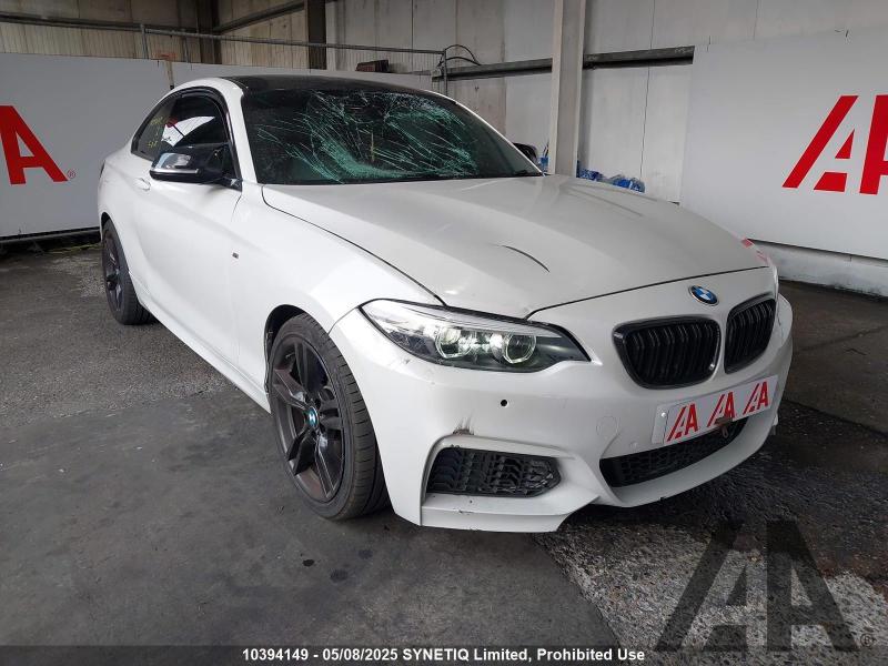 2017 BMW 2 SERIES 218I M SPORT 1499cc TURBO PETROL AUTOMATIC 2 DOOR COUPE