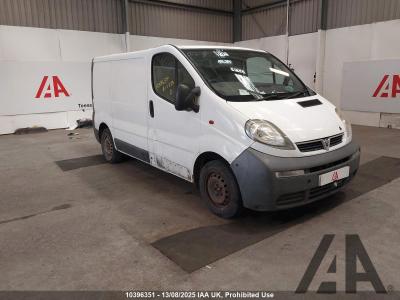 Image of 2006 VAUXHALL VIVARO 2700 CDTI SWB 1870cc TURBO DIESEL MANUAL 4 DOOR PANEL VAN